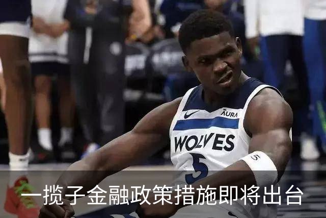 一揽子金融政策措施即将出台